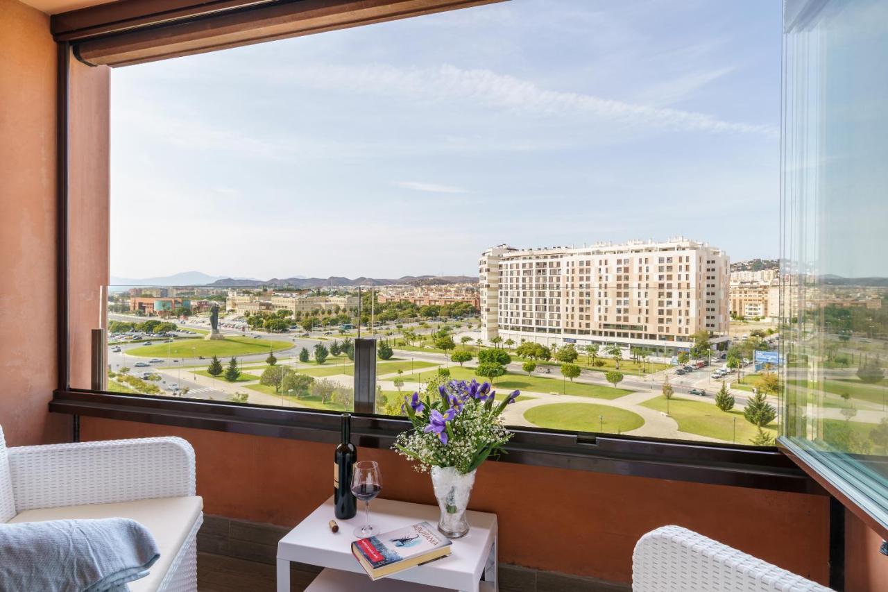 Ferienwohnung Teatinos Sky Garden I Málaga Exterior foto